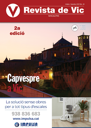 REVISTA DE VIC OCTUBRE 98 "Capvespre  a la ciutat" per Xavi Ruiz
