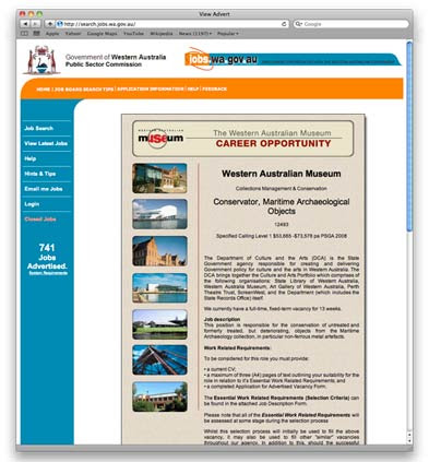 australian government job search