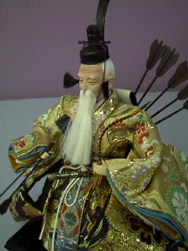 右大臣 左大臣 仕丁のアップ