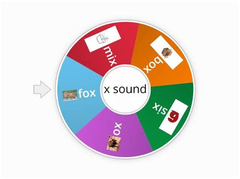  x sound cvc words random wheel