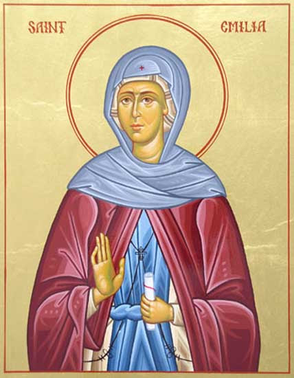 IMG ST. EMILIA, Emmelia, Mother of Saints Macrina,img Basil the Great, Naucratius, Peter of Sebaste, and Gregory of Nyssa
