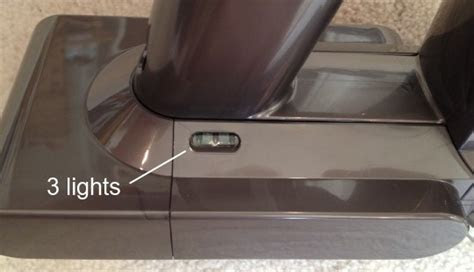 Dyson vacuum no light when charging · a solid blue light means that the battery is currently charging. Dyson V8 Review