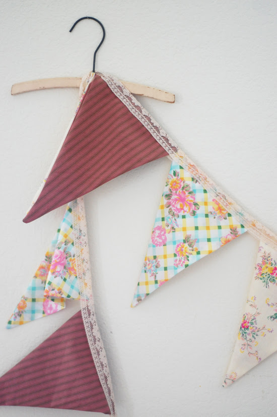 girly bunting
