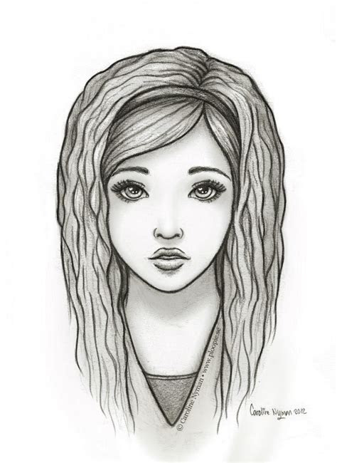 Desene in creion simple si usoare, desene din si in creion cu fete cute, de dragoste si peisaje frumoase pentru copii. Pin on Despair