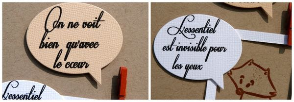 Carte Facon Le Petit Prince Avec Renard Et Citation De St Exupery L2mg La Boutique