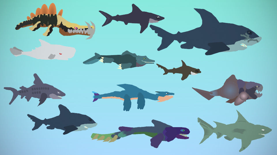 hungry shark evolution pack  sticknodes