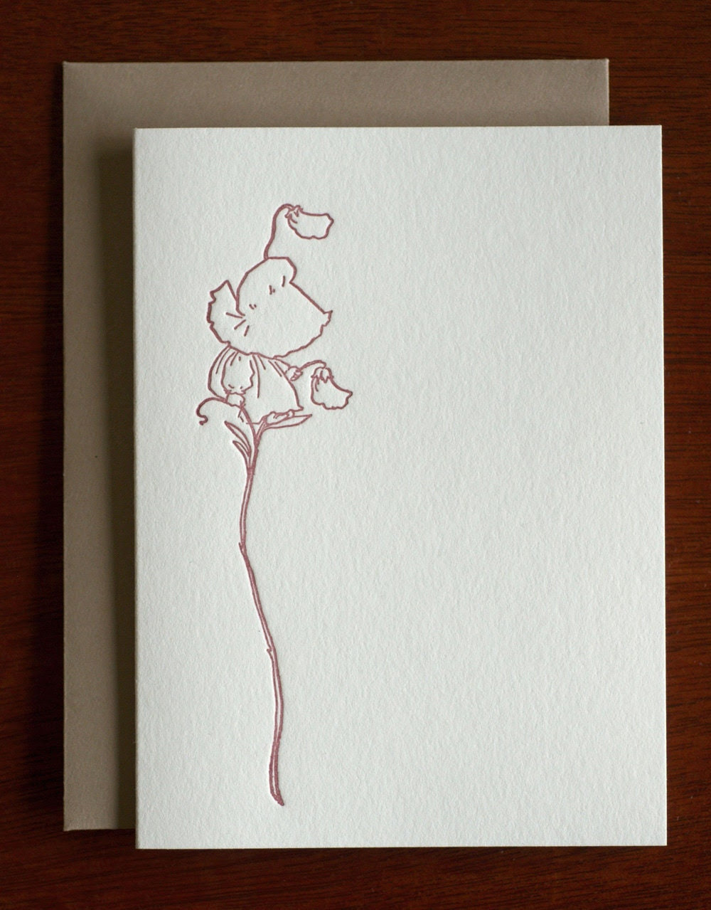 Sunbonnet Babies - Letterpress Notecards Box of 5