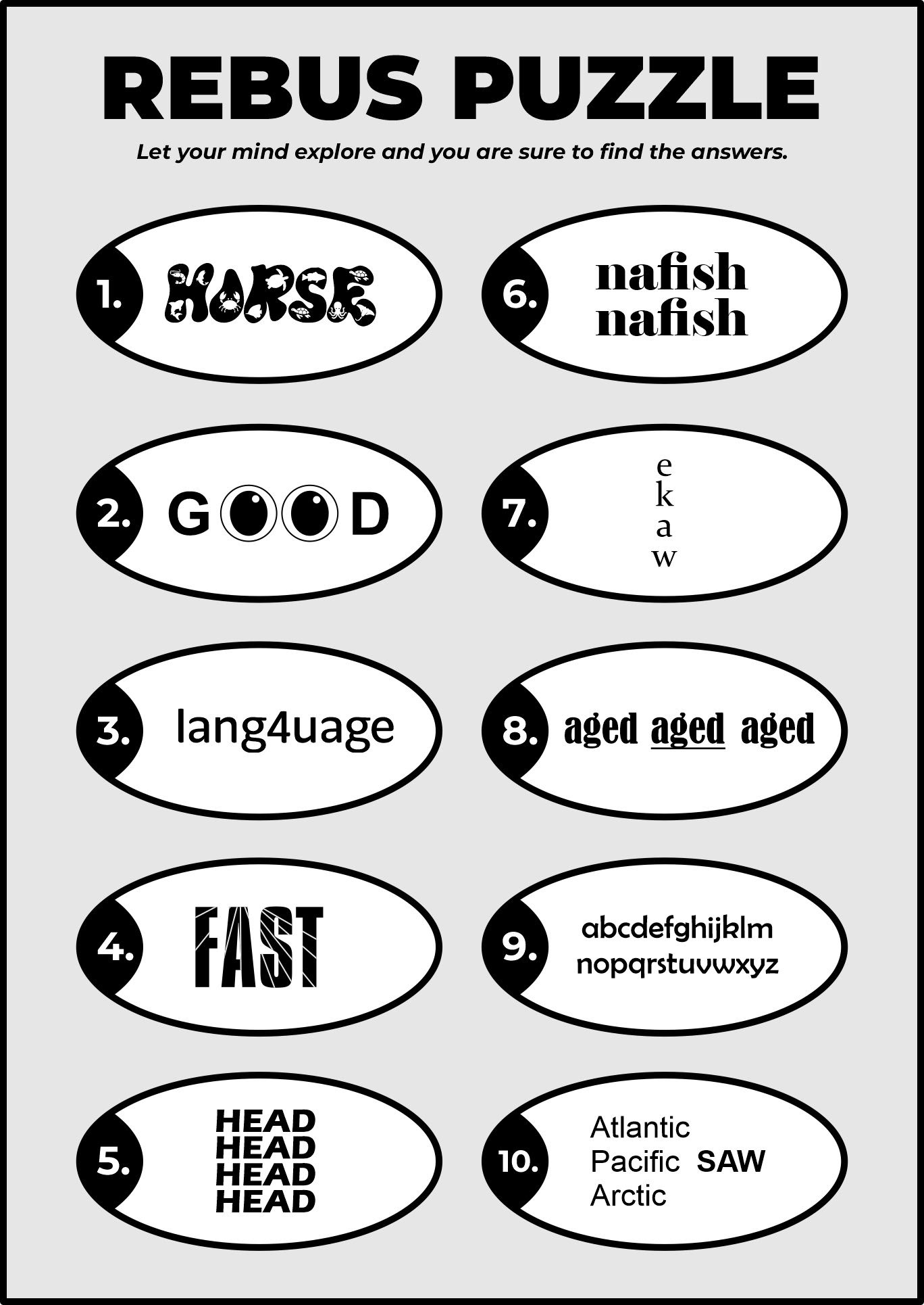 7 best images of printable rebus puzzles with answers rebus puzzle