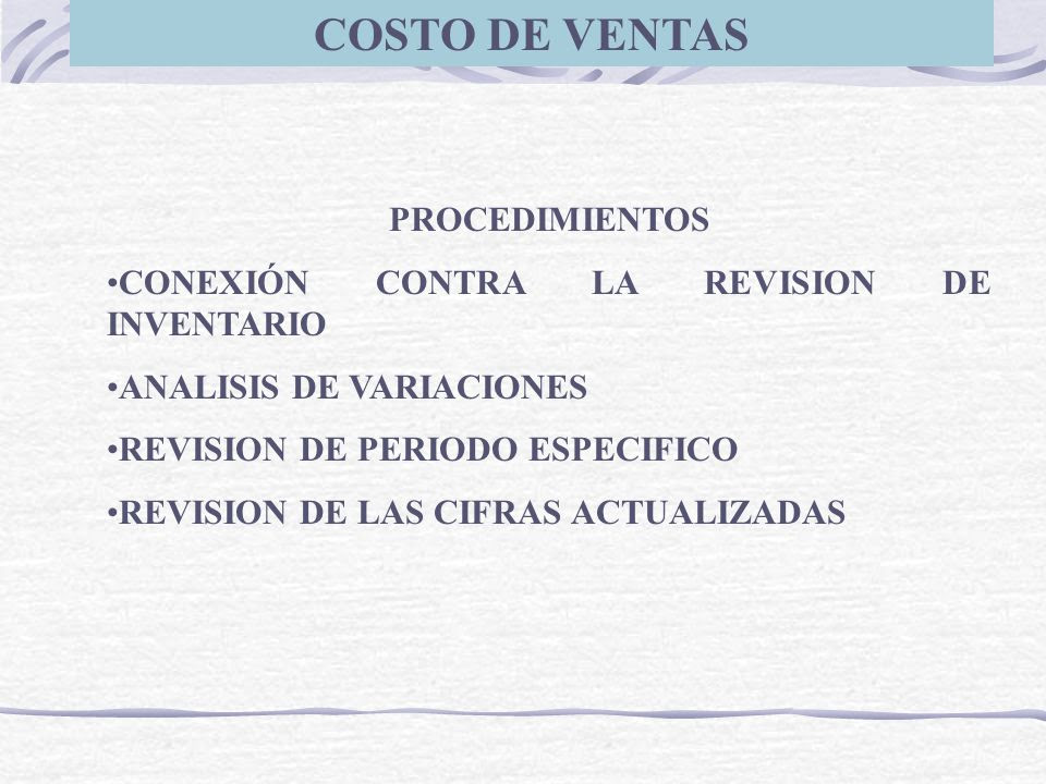 AUDITORIA FINANCIERA UNIDAD DE APRENDIZAJE V - ppt descargar