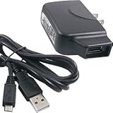 LG OEM Original USB Home Charger with USB Data Cable (SGDY0014303) for LG Swift AX500, Incite CT810, Rhythm AX585, VX5500, AX155, Lotus LX600, VX8560 Chocolate 3, AX300, UX300, Dare VX9700, Decoy VX8610, LX400, enV2 VX9100, Glimmer AX830, UX830 Cell Phone