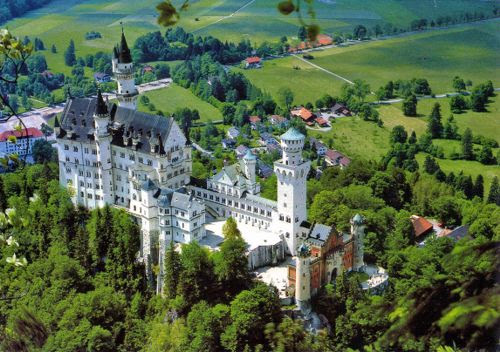 13 The Neuschwanstein castle
