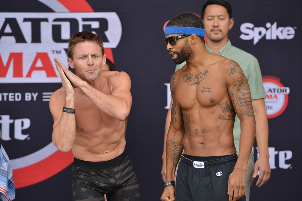Bellator143 計量終了 デイビス 勝つ準備できてる ウォーレン 俺は拳でモノを言う Mmaplanet