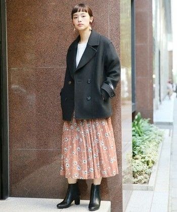 ミニ す カート 冬 アウター