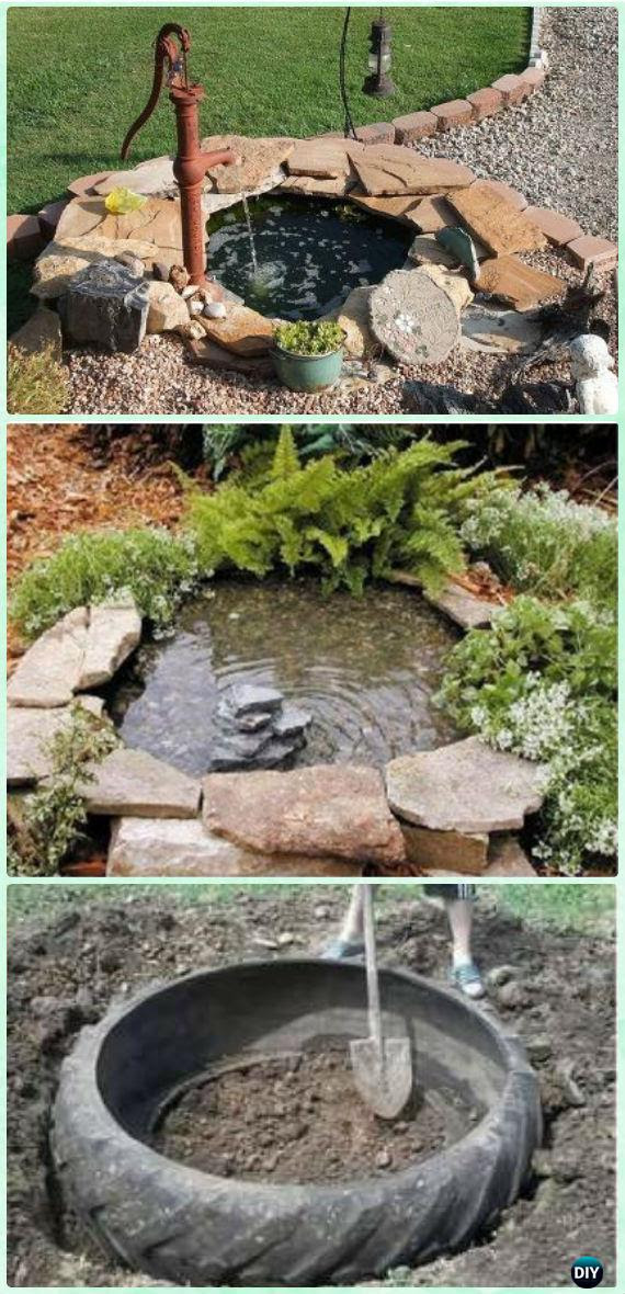 DIYHowto DIY Fountain Landscaping Ideas 05