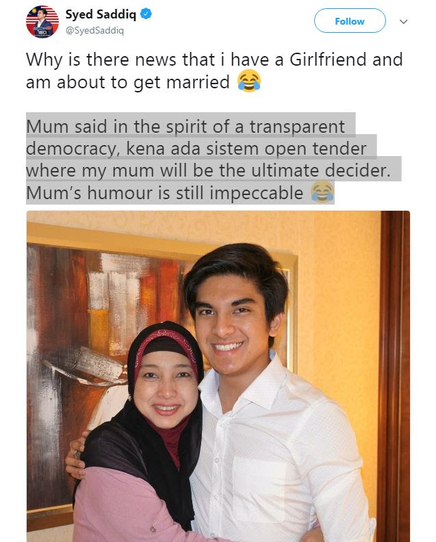 Girls, Masih Ada Harapan! Rupa Bukan Keutamaan Untuk Syed 