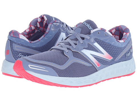 New Balance Fresh Foam Zante BluePink - Zappos Free Shipping BOTH ...