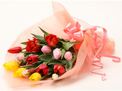 1月チューリップの花束 誕生花の通販 宅配 誕生日に誕生月の花束を 花のギフトはwfs
