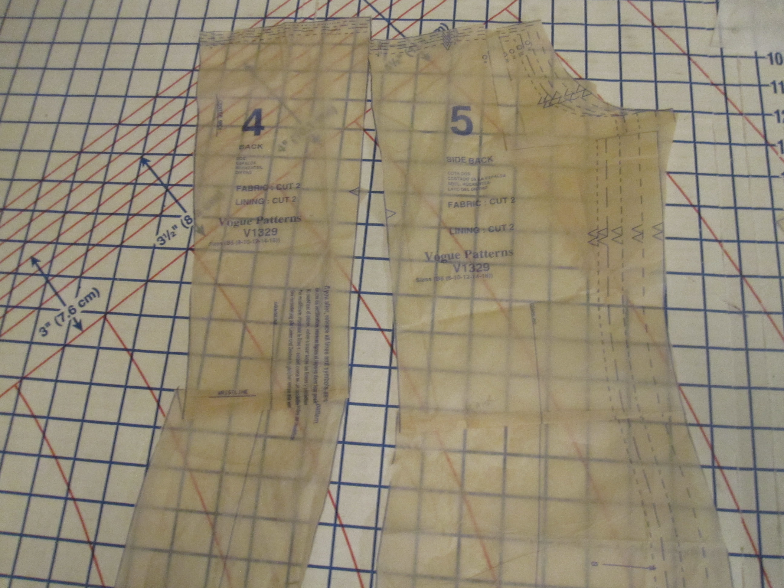 Swayback Adjustment on Pattern