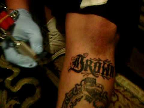 my tattoos BROWN PRIDE