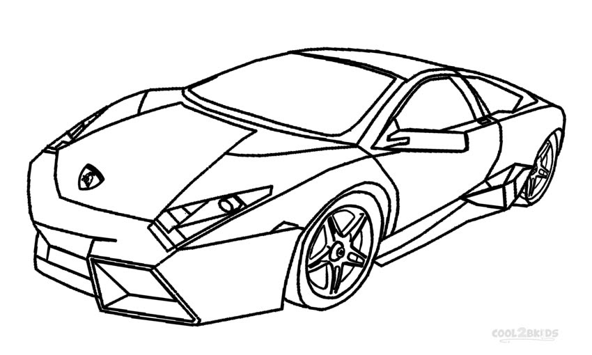 printable lamborghini coloring pages for kids cool2bkids