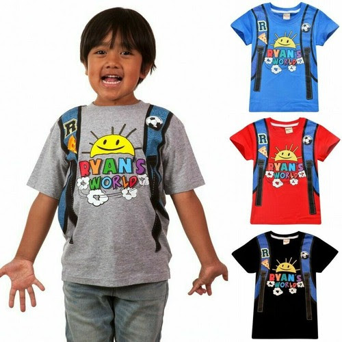 Boys Clothing Shoes Accessories Summer Ryan Toys Review Kids T Shirt Ryan S World Cartoon Short Sleeve Tops Tee Ortodent