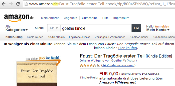 Learn German On Kindle With Free Books - Learn Out Live!