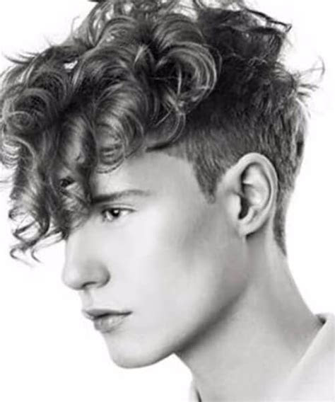 undercut  curly hair styles  men