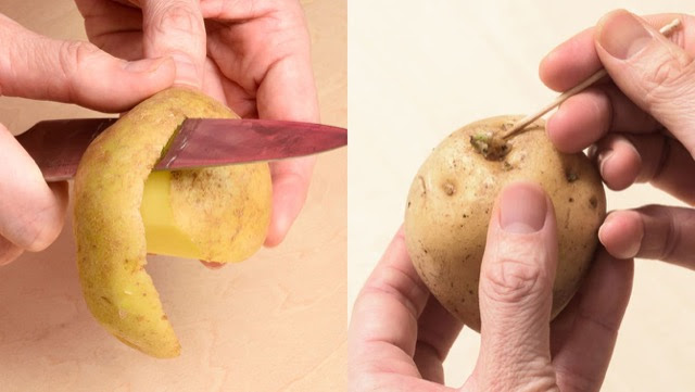 じゃがいもの皮むきは 色の変化に注目 気になる芽の取り方は カゴメ株式会社