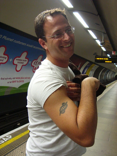 DNA Tattoo. Tattooed geeks unite!
