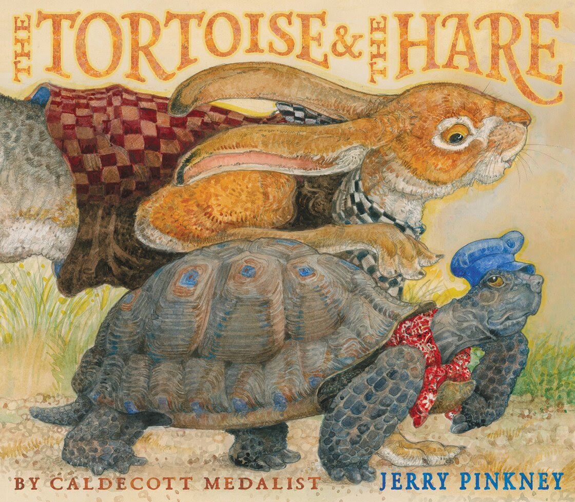 Excerpted from The Tortoise & The Hare by Jerry Pinkney. Copyright 2013 by Pinkney. Excerpted by permission of Little, Brown Books for Young Readers.