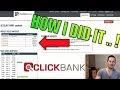 CLICKBANK AFFILIATE | a BEGINNERS STRATEGY that WORKED !