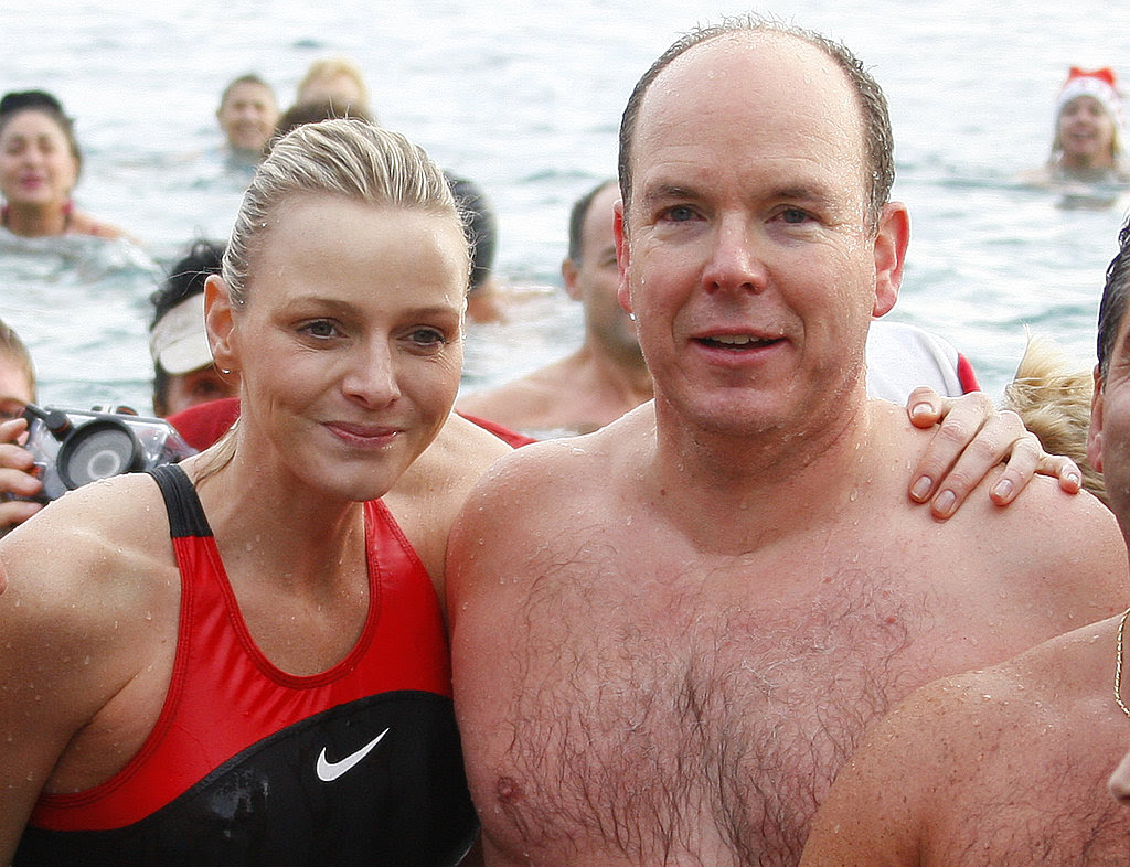 Prince Albert and his then-swimmer girlfriend, Charlene ...