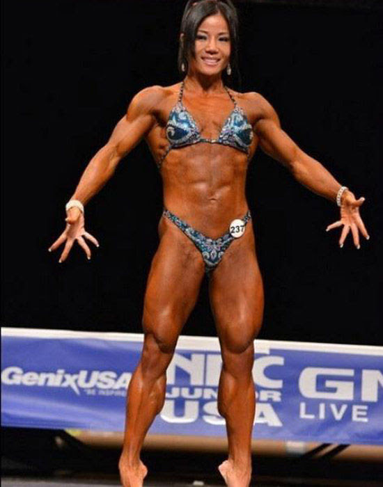 温州に住む40歳の女性 9年鍛えて米国のボディビルコンテストで優勝 2 人民網日本語版 人民日報