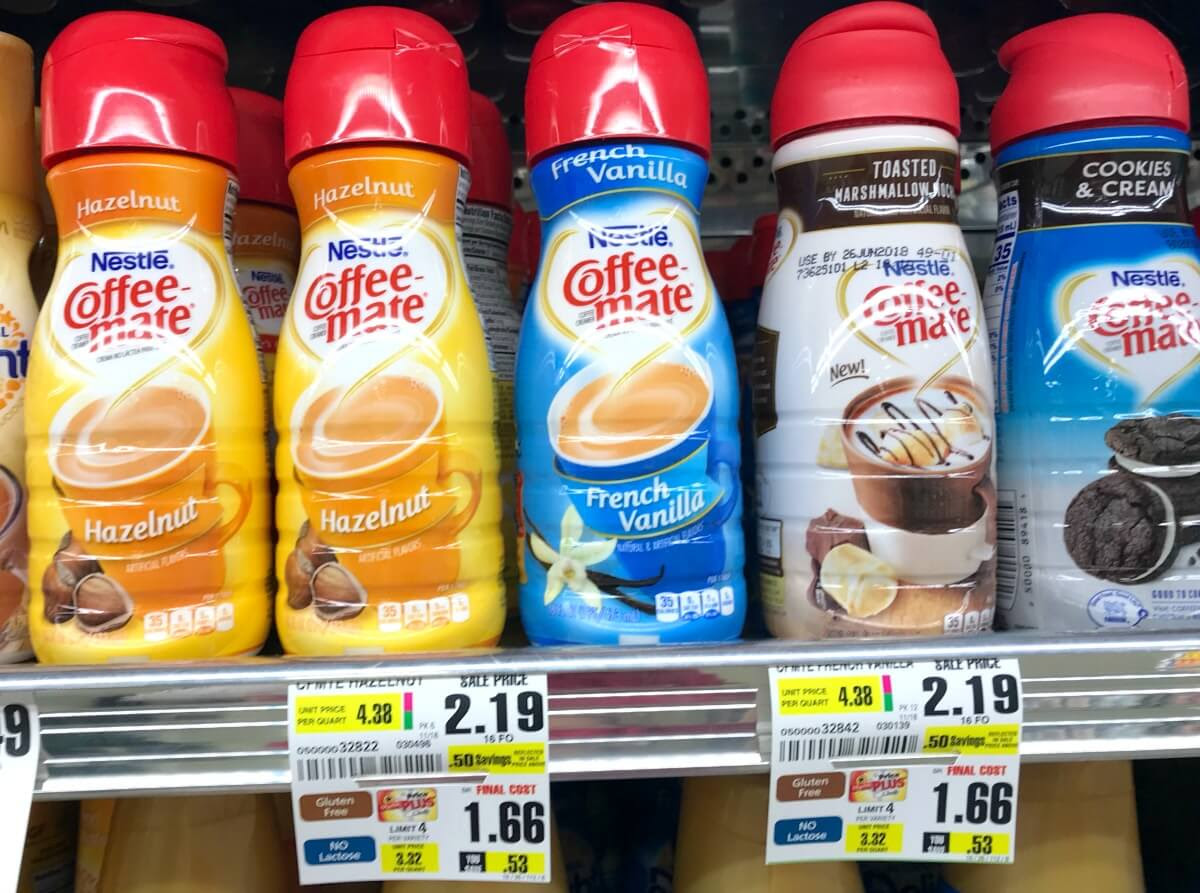 Download Coffeemate Liquid Coffee Creamers just $0.16 at ShopRite! | Living Rich With Coupons®