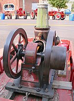 One-cylinder gasoline engine (ca. 1910).