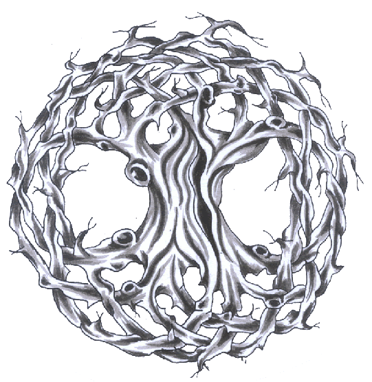 being sacred to the Goddess Astarte. Knurly Tree of Life Tattoo