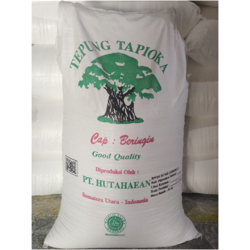 Hutahaean Tapioca Flour is a starch extracted from the storage roots of the cassava plant