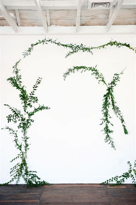Diy Vine Wall Backdrop