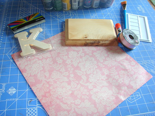 Supplies for Bow Holder