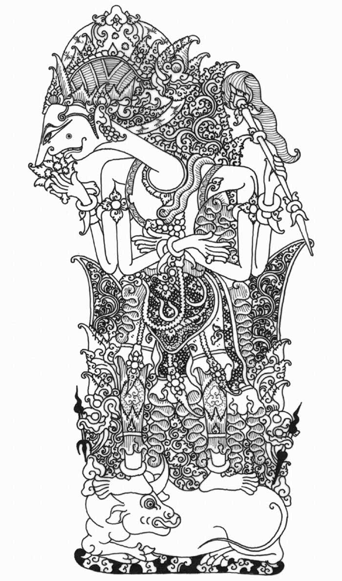 Galeri Wayang Pitoyocom Wayang Kulit Gagrak Cirebon Batara Guru