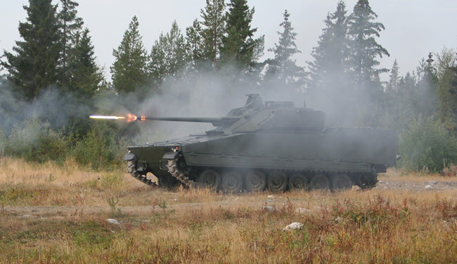 The Danish Army is already operating 45 CV9035DK infantry Fighting Vehicles. Photo: Danish Army