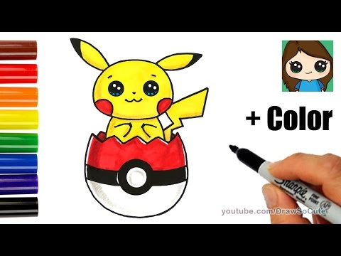 How To Draw Pikachu With Ash S Hat Step By Step Vidoemo Emotional Video Unity