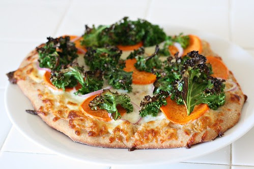 Sweet Potato and Kale Pizza