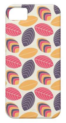 leaves pattern iphone case