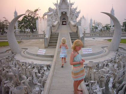 Wat Rong Khun in Chiang Rai