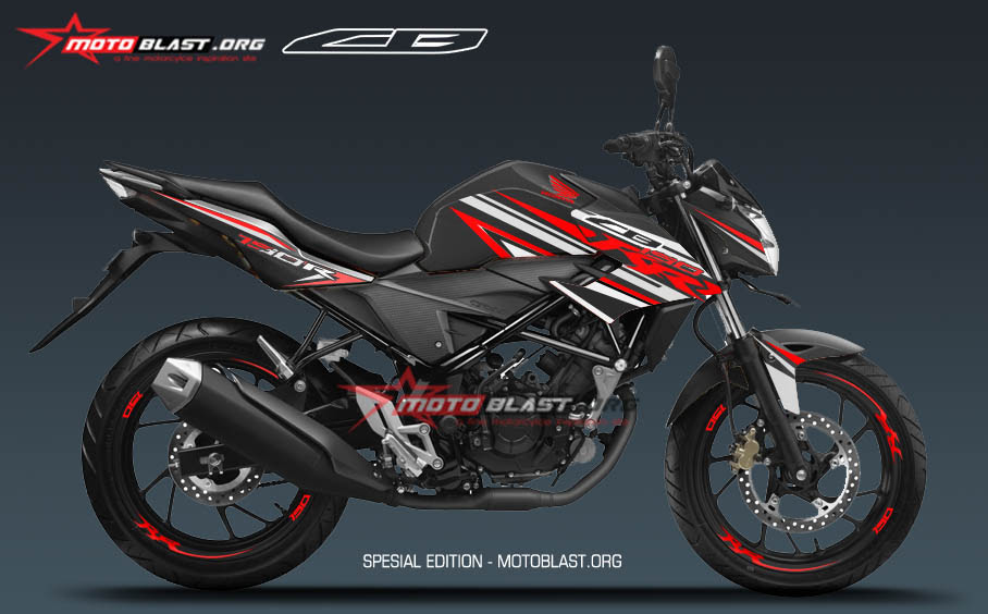 Modifikasi New CB150R Black RC MOTOBLAST