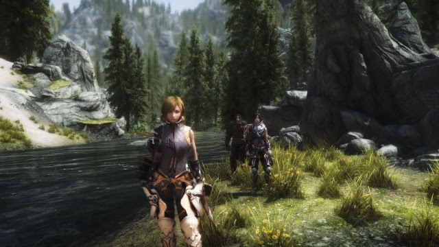 Skyrim : ENB の DoF を設定してみるの巻 前フリは人気 ENB の比較 SS 