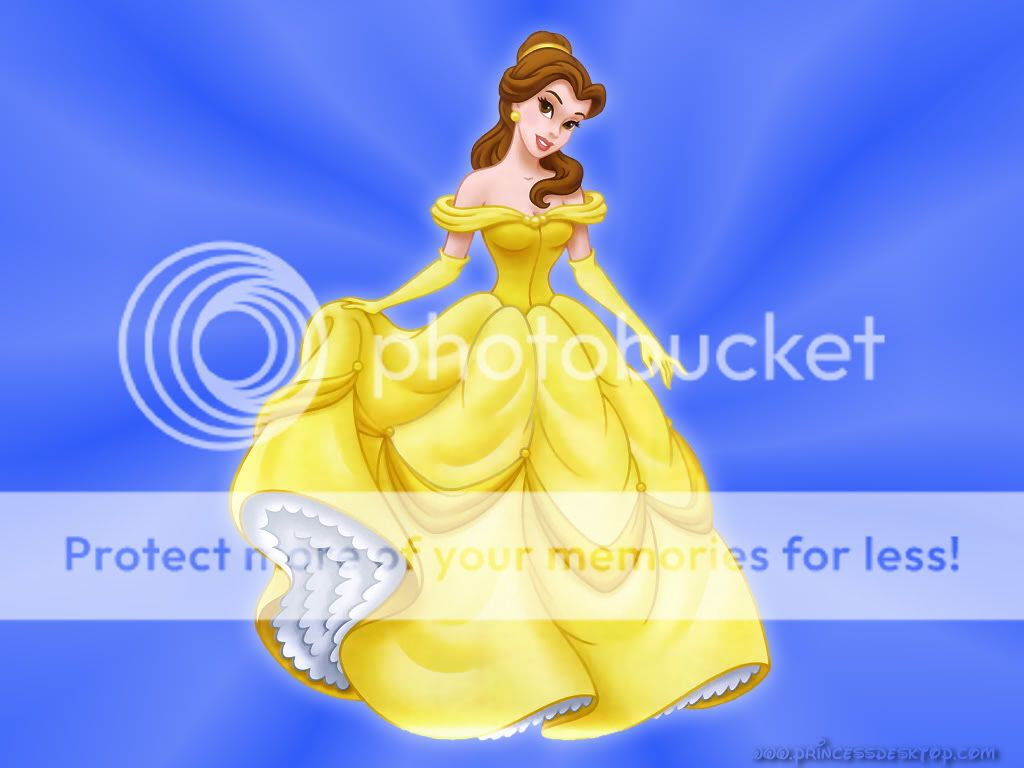 Princess Belle Cartoon Disney