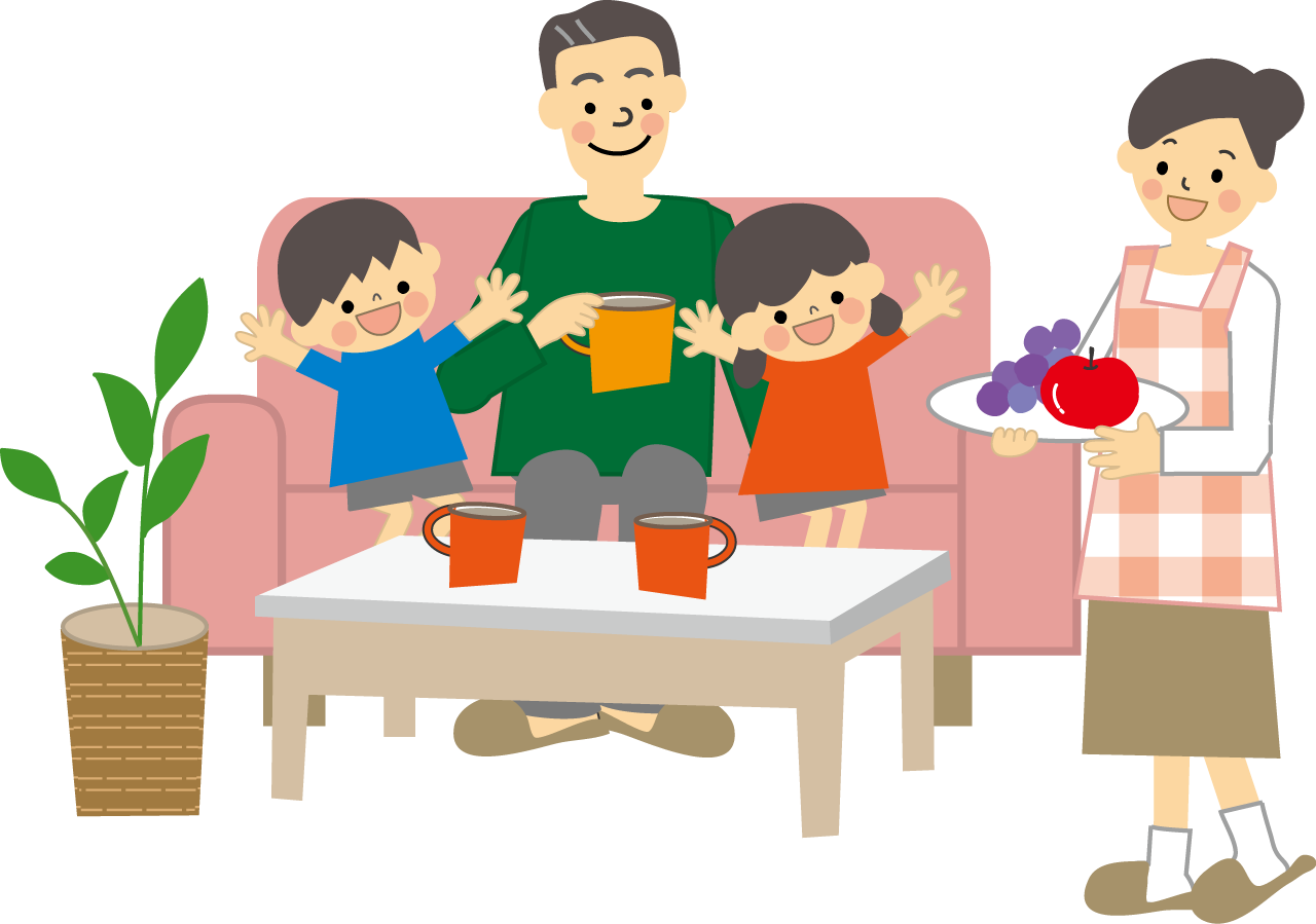 家族のイラスト 無料イラスト フリー素材