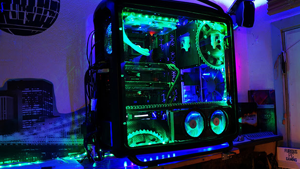 This crazy PC gaming cave took 8 years to build